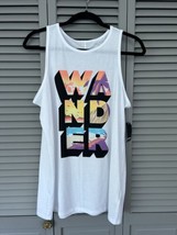 Torrid Athletic Tank Top Wander Classic Fit White NWT Size 00 Plus Size - £15.50 GBP