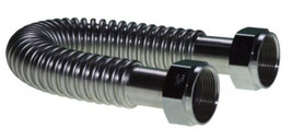 Falcon 1 1/4&quot; NPT x 18&quot; L Stainless Steel Water Flex Connector with 1 1/4&quot; FIP - £37.10 GBP