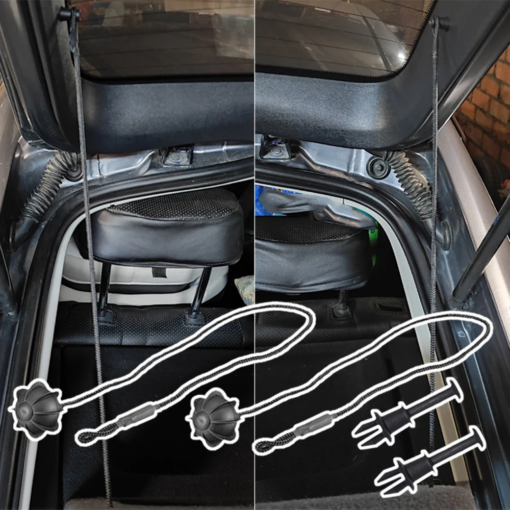 Car Rear Parcel Shelf String Holder Rivet Clips For Skoda Octavia 5E 201... - $11.23