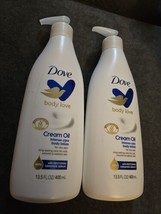 2 Dove 13.5 Oz Body Love Intense Care Restoring Ceramide Serum Body Lotion (O9) - £16.42 GBP