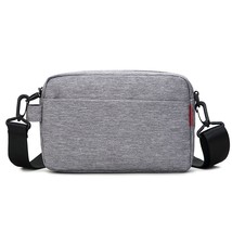 Waterproof Shoulder Bags Men Japan Style Male Messenger Sling Bag Black Casual S - £21.99 GBP