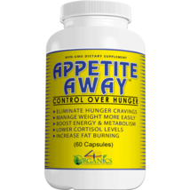 APPETITE AWAY Suppressant Weight Loss Supplement (60 Capsules) - £21.98 GBP