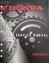 2001 Honda CBR600F41 OEM Manual Repair Workshop Service 61MBW50-
show or... - $26.33