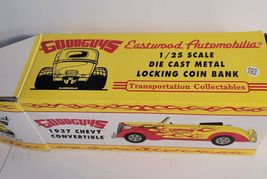 GoodGuys 1937 Chevy Convertible Die Cast Bank Eastwood Automobilia image 8