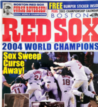 2004 Red Sox World Champs Magazine Major League Baseball MLB Curse Vinta... - $24.99