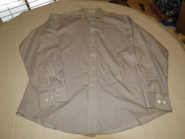 Faconnable Designed in France Mens 4 16 XL long sleeve striped button shirt EUC@ - £20.18 GBP