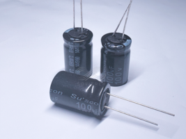 6X UH Suscon 100uF 100V 13x21 Electrolytic Radial Capacitor High Tempera... - $4.50