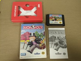 Monopoly [Cardboard Box] Sega Genesis Complete in Box - £4.71 GBP