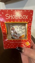 Vintage Hallmark 1992 Shoebox Greetings -Glass Ornament -Mastercard(OO) - $10.54