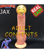 JAX - Realistic DILDO - Real Cast - Pure Platinum Silicone - Adult toys - $285.00+