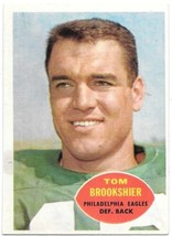 Tom Brookshier Philadelphia Eagles NFL Trading Card #89 Topps 1960 HIGH GRADE - £37.85 GBP