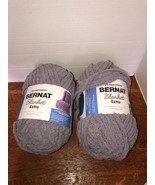 2 New Bernat Yarspirations Blanket Extra Yarn VaporGray 10.5 Oz/97 Yards... - $24.45 CAD