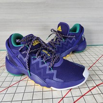 Adidas D.O.N. Issue #2 Throwback Utah Jazz Lace Up Sneaker Shoes Mens 8.... - £31.23 GBP