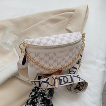 New Women Chain Waist Bag PU Leather Fanny Pack Waist Belt Bag for Women 2021 Sh - £35.38 GBP