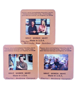3 2000 Movie WHAT WOMEN WANT 35mm SLIDES Mel Gibson Helen Hunt - $33.83 CAD