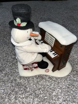HALLMARK Jingle Pals Snowman Piano Playing Singing 2005 Animated Music For Parts - £26.11 GBP
