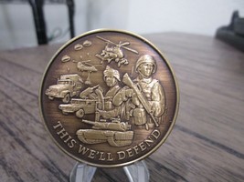 US Army This We&#39;ll Defend Challenge Coin #374M - £7.01 GBP