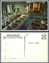 MASSACHUSETTS Postcard - Boston, Old North Church Interior - Salem Street N7 - £2.53 GBP