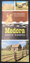 VTG 1970s Medora North Dakota Rough Rider Country Travel Brochure Tourism - £7.46 GBP