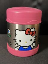 Hello Kitty Thermos 2011 Sanrio Stainless Steel Insulated Food &amp; Drink C... - $10.00