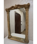 Vintage Ornate Wall Mirror with Carved Wood Frame - US BAROQUE REVIVAL - €724,93 EUR