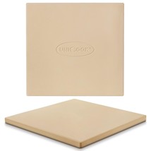 Pizza Stone For Oven And Grill, 12 Inch Square Bread Baking Stone, Heavy... - £43.20 GBP