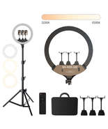 SH Upgrade 18inch Ring Light  Selfie LED Video Lamp With Tripod Stand Ph... - $63.39+