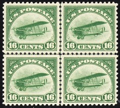 C2, Mint NH VF/XF 2¢ Center Line Block APS Certificate * Stuart Katz - £275.32 GBP