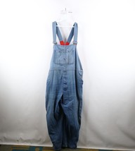 Vtg 60s 70s Big Mac Mens 46x30 Thrashed Wide Leg Denim Jean Overalls Blu... - £107.19 GBP