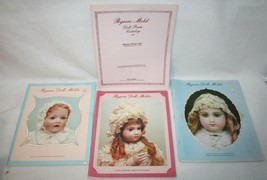 Lot of 4 Vintage BYRON DOLL MOLDS Reproduction Parts Catalogs 1984 1985 1989  - £39.55 GBP