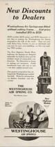 1926 Print Ad Westinghouse Air Springs for Balloon Tires on Autos New Haven,CT - £12.33 GBP