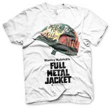 Stanley Kubricks Full Metal Jacket Movie Poster Official Tee T-Shirt Mens Unisex - £32.59 GBP