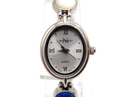 Womens N Moore Watch New Battery Silver Tone 18mm - £15.94 GBP