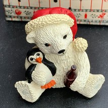 A Christmas Wish - Coca-Cola Polar Bears Cubs Collection Figurine from 1995 - £9.49 GBP