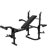 vidaXL Weight Bench Black - $4,950.78 MXN