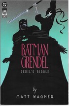 Batman Grendel Devil&#39;s Riddle Comic Graphic Novel Trade #1 DC 1993 NEW U... - £5.50 GBP