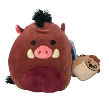 Squishmallows Disney Lion King 10&quot; Pumbaa &amp; 4&quot; Timon - £42.54 GBP