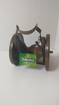 Heineken Folk Art Handmade Bottle Display Canon Made for up to 22oz Bottle - £22.16 GBP