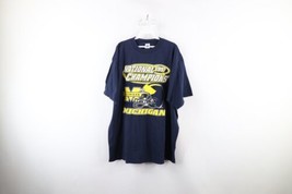 Vtg 90s Mens 2XL 1997 National Champs University of Michigan Football T-Shirt - £40.15 GBP