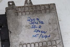 07 Sentra SE-R Spec-V 6spd MT ECU ECM PCM Control Module Immob Key MEC110-160 image 8