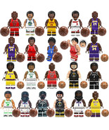 17Pcs NBA Basketball star building block doll Mini Building Blocks Toy Fit Lego - $34.99