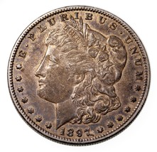 1897-O Silver Morgan Dollar in Extra Fine XF Condition, Nice Gray Color - £71.21 GBP