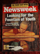NEWSWEEK March 5 1990 Fountain of Youth Aging Donald Trump Japan Trade Talks - £6.94 GBP
