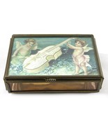 Vintage Via Vermont Ltd. Musical Instrument Cello Angels Trinket Box - €17,09 EUR