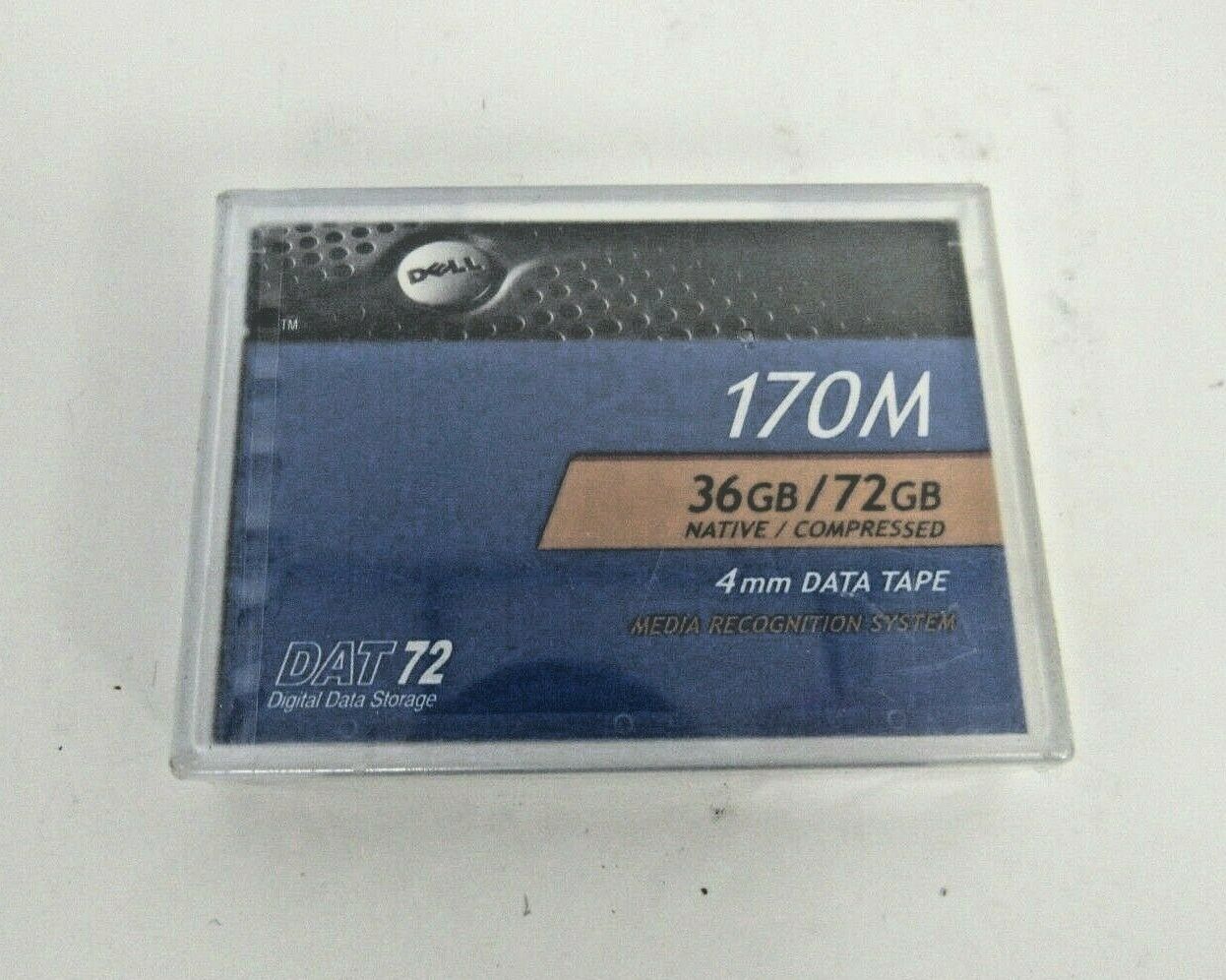 Primary image for Dell 0W3552 New 170M 36GB/72GB 4mm DAT72 DDS-5 Data Cassette C-4