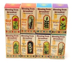 Lot Of 8 x Anointing Oil 10 ml.From Holyland Jerusalem.GREAT VALUE PACK ... - $68.90