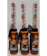 Lot Of 3 CandyRific Ghost &amp;Pumpkin Light Up Blinking Safety Wand Candy H... - $291.39 MXN