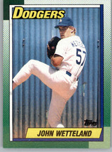 1990 Topps 631 John Wetteland  Los Angeles Dodgers - £0.77 GBP