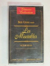 Classics Collection Ben Cross Reads Les Miserables Victor Hugo 2 Audio Cassettes - £6.04 GBP