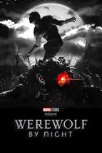 2022 Werewolf By Night Movie Poster 11X17 Marvel Jack Elsa Bloodstone  - £9.82 GBP